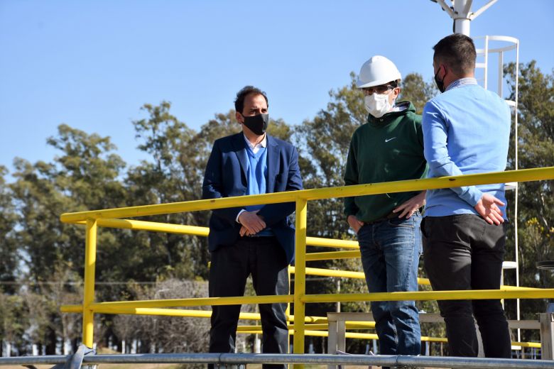 La planta de tratamiento de líquidos cloacales se pondrá en funcionamiento la semana que viene