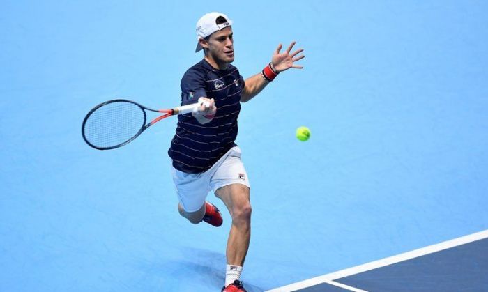 Schwartzman no pudo con el poderío de Djokovic 