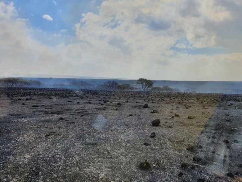 Incendio descontrolado en Chaján 