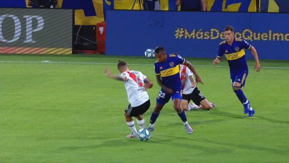 Boca y River empataron en vibrante cotejo