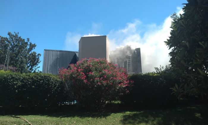 Se incendió una casa de Agustín Calleri en el barrio Golf