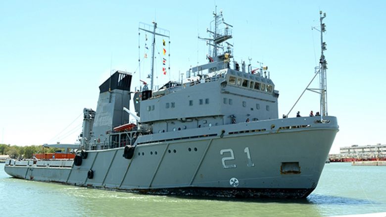 Tras el sismo en la Antártida, la Armada despliega al ARA Puerto Argentino para dar apoyo