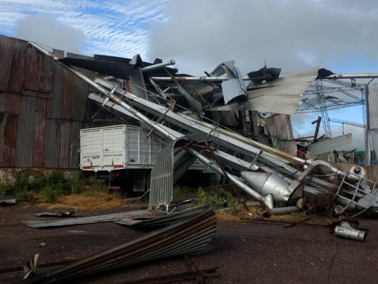 La Provincia asistirá a los afectados por la tormenta en Laborde, Embalse y Escalante