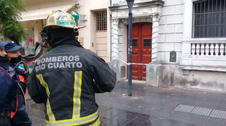 Derrumbe en la Iglesia Catedral