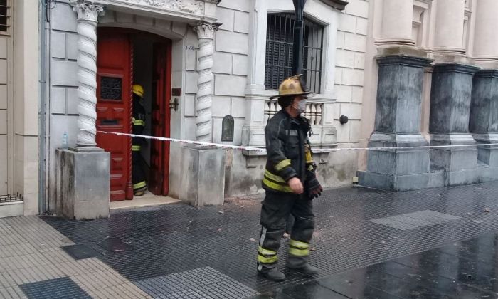 Derrumbe en la Iglesia Catedral