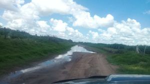 Llueve sobre mojado: Caminos rurales intransitables