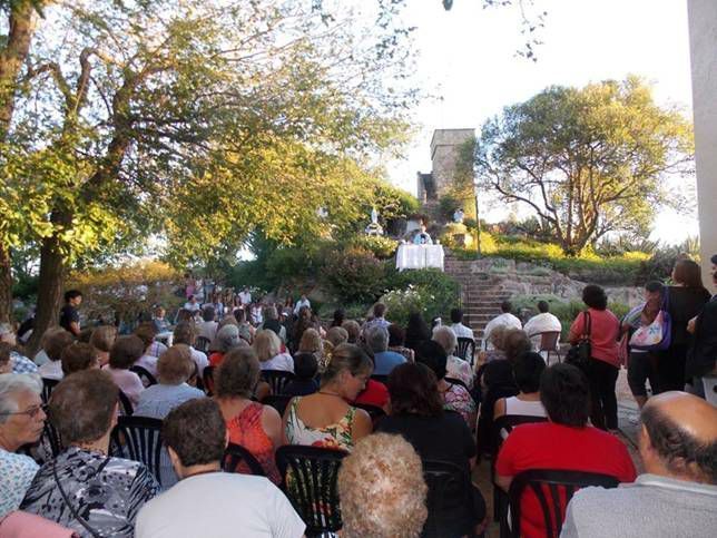 Esperan unas mil personas en la misa a la Virgen de Lourdes 