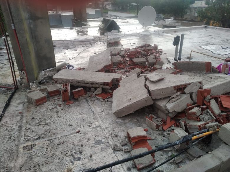 Destrozos y heridos tras una feroz tormenta en el sudeste provincial