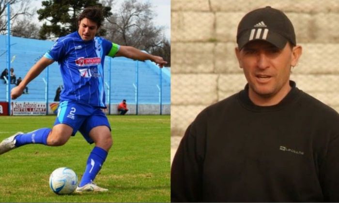 La antesala de Atlético San Basilio - Alberdi con Macció y Olarán