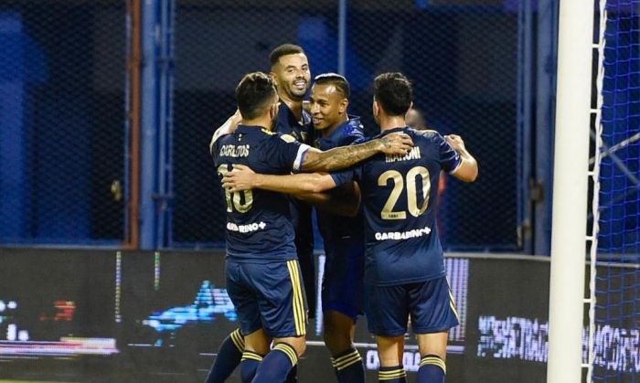 Goleadas de Boca y Estudiantes de La Plata