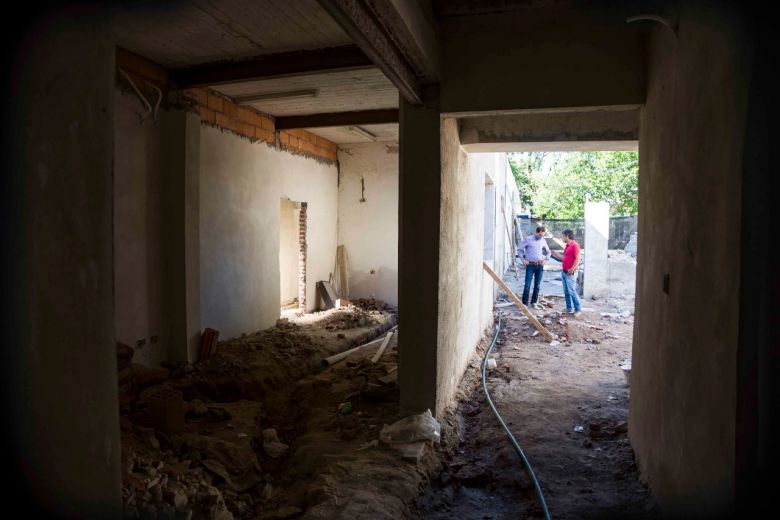 Centro de Salud: avanzan los trabajos de remodelación