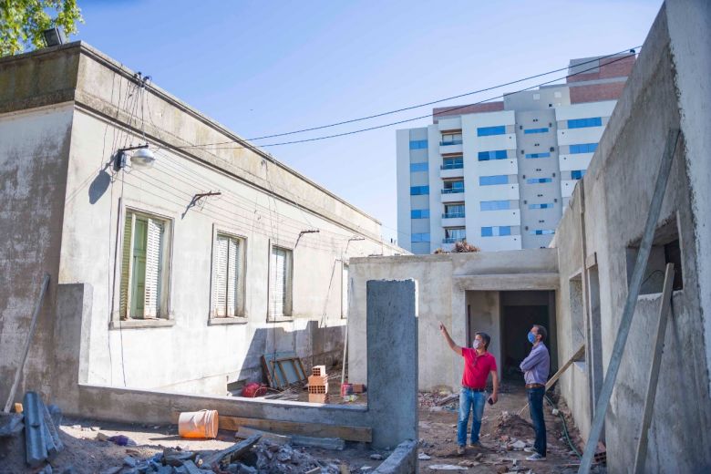 Centro de Salud: avanzan los trabajos de remodelación