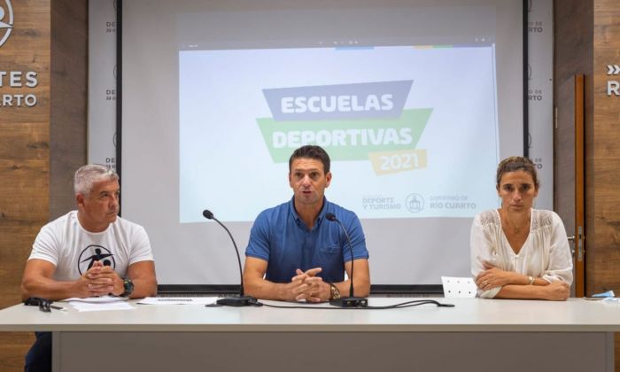 Se presentaron las Escuelas Deportivas Gratuitas 2021