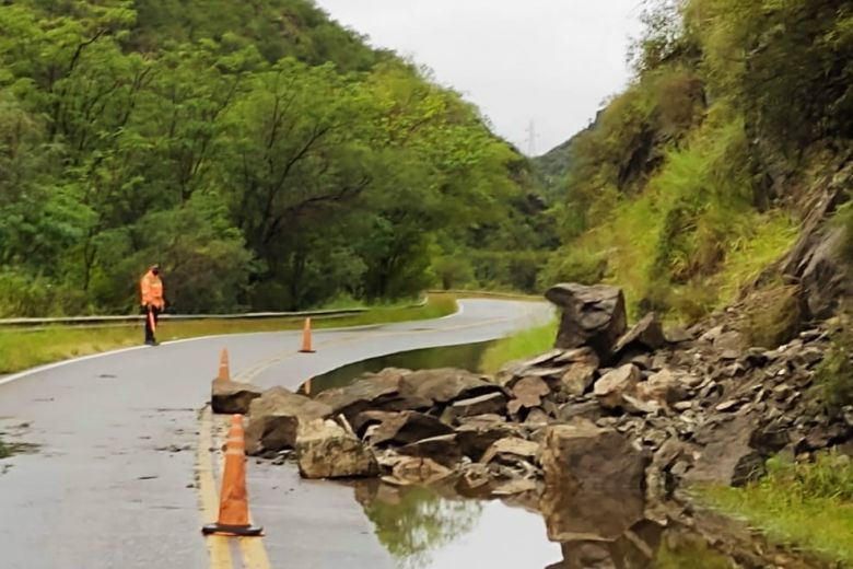 Las precipitaciones provocaron anegamientos y crecidas en ríos serranos