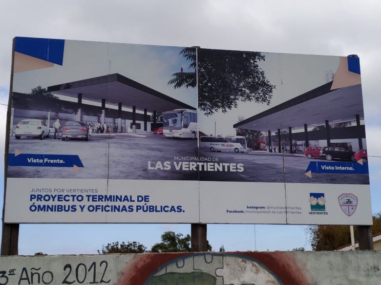 Las Vertientes: el Municipio avanza con obras para la localidad