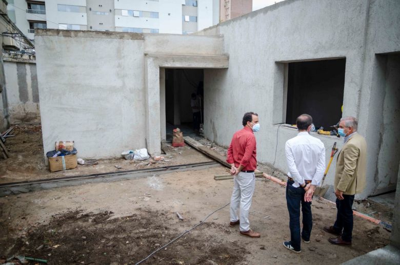 Avanza la obra de remodelación del Centro de Salud