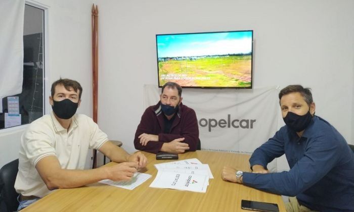 Carnerillo: avanza el proyecto de mejoramiento en el tratamiento de los efluentes cloacales