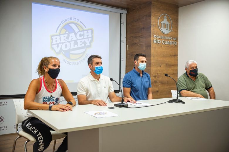 Fueron presentadas las nuevas canchas de Beach Volley y Beach Tennis del Centro 11