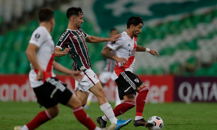 River empató en Brasil