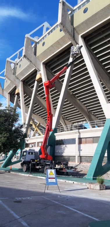 Renovaciones en el Kempes