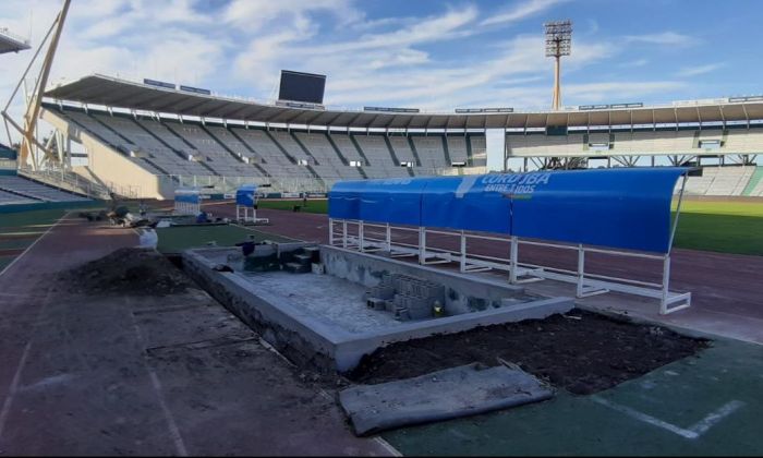 Renovaciones en el Kempes