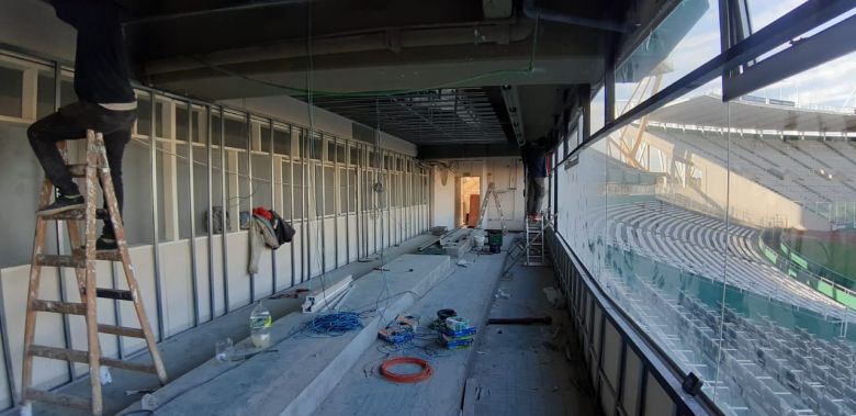 Renovaciones en el Kempes