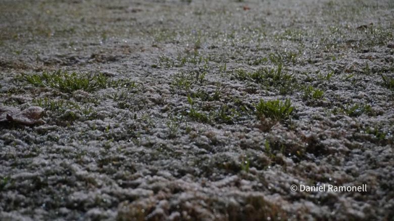 Después de 14 años nevó en Río Cuarto 