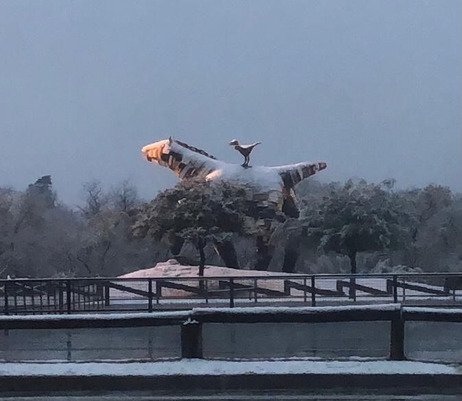 Después de 14 años nevó en Río Cuarto 