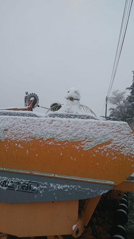 Después de 14 años nevó en Río Cuarto 