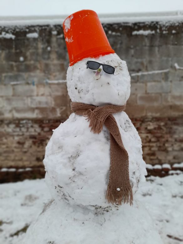 Después de 14 años nevó en Río Cuarto 