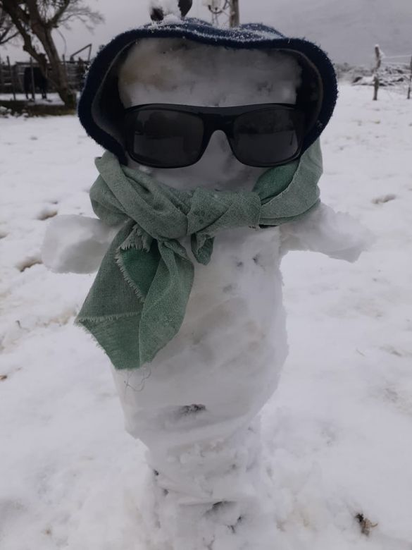 Después de 14 años nevó en Río Cuarto 