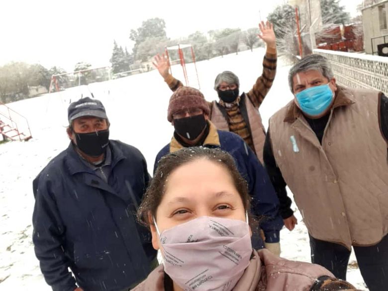 Después de 14 años nevó en Río Cuarto 