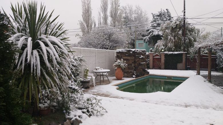 Después de 14 años nevó en Río Cuarto 