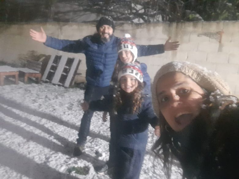 Después de 14 años nevó en Río Cuarto 