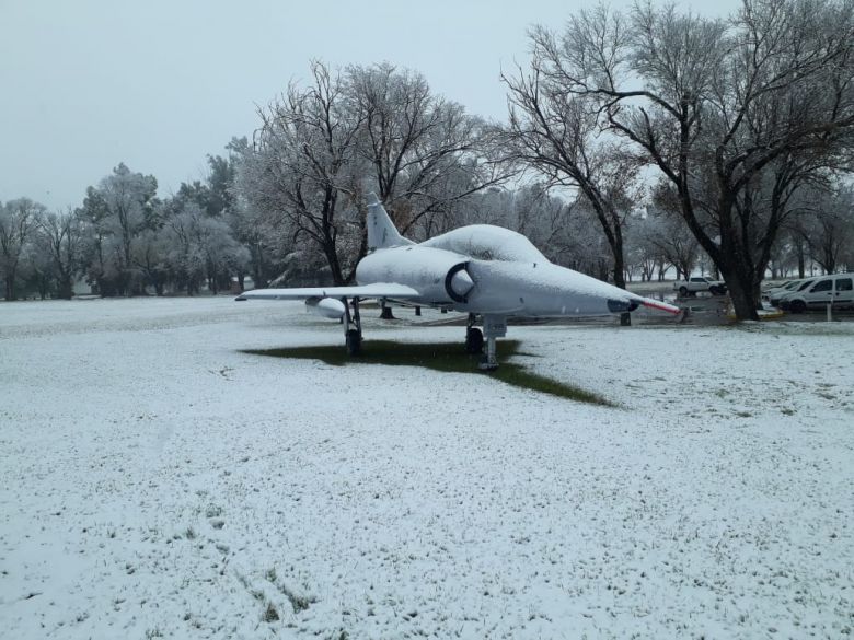 Después de 14 años nevó en Río Cuarto 