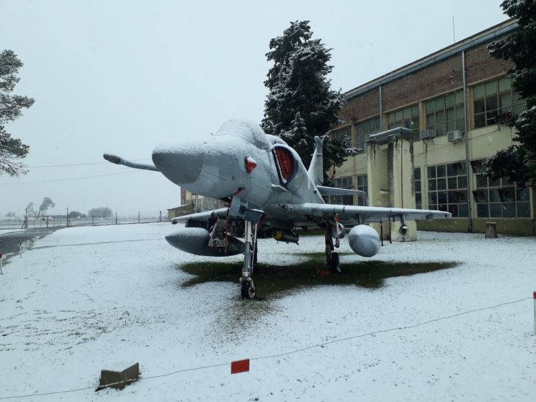 Después de 14 años nevó en Río Cuarto 