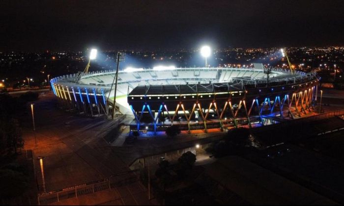 El estadio Kempes se viste del color de tu club