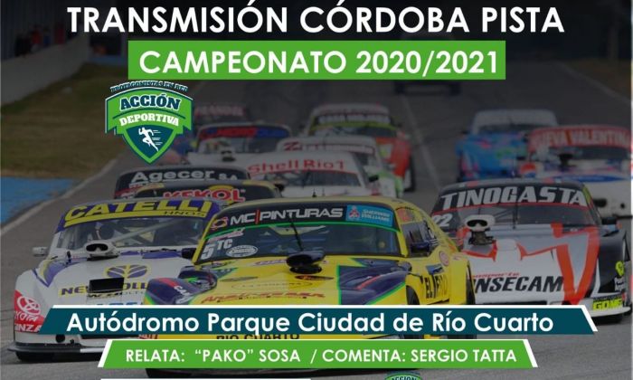 Al Córdoba Pista lo vivís con Acción Deportiva