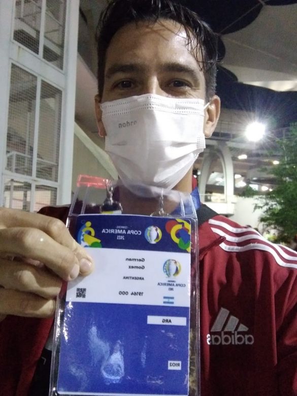 Un riocuartense vivió el Maracanazo de la Selección Argentina