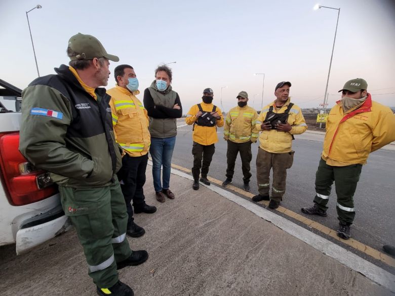 Incendios: los focos registrados no presentan fuego en el perímetro