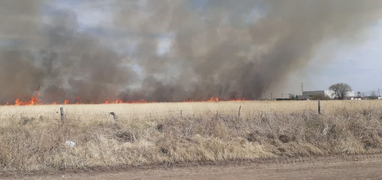 Bomberos tuvieron múltiples salidas por quema de pastizales