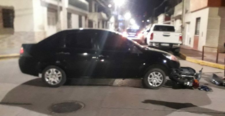 Un motociclista herido a causa de un siniestro vial  