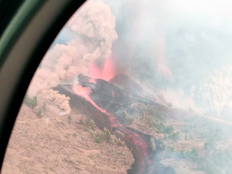 El volcán Cumbre Vieja entró en erupción en el archipiélago de Canarias