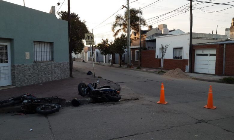 Murió una motociclista que chocó con otra moto el pasado 11 de septiembre