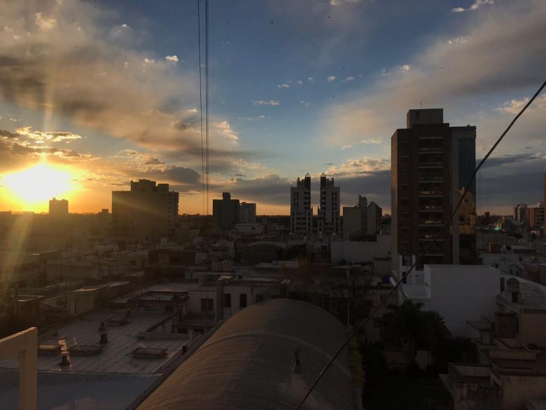 Río Cuarto marcado por el viento de cada día