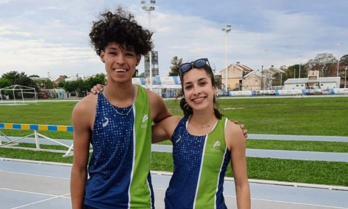 Zabala y Correa en el Nacional U20 de Atletismo