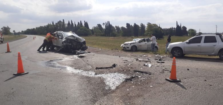 Una mujer perdió su embarazo en un siniestro vial