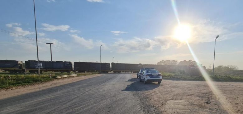 Un tren descarriló en cercanía de la ciudad