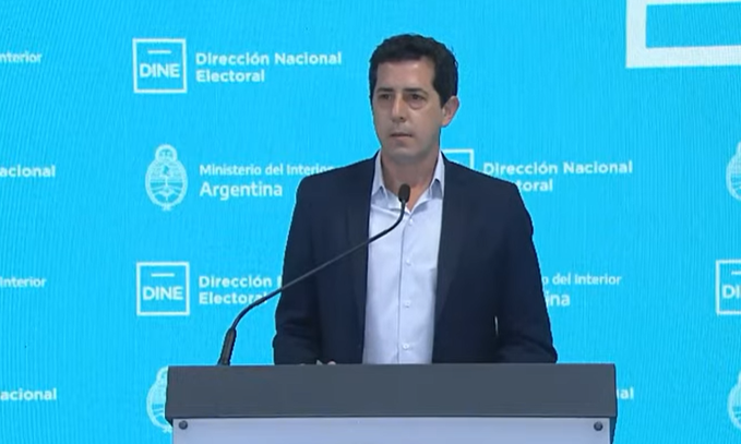 De Pedro: "A las 21 van a estar dando el resultado del escrutinio provisorio"