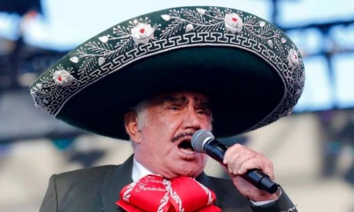 Falleció Vicente Fernández a los 81 años